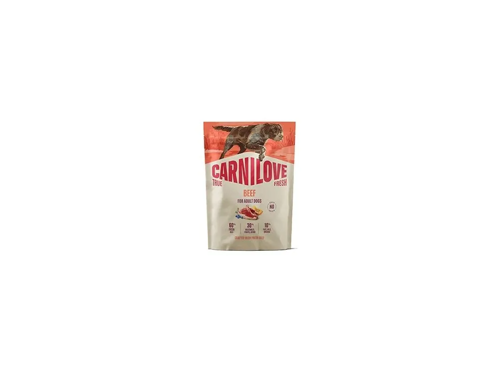 Levný Carnilove Dog True Fresh Dry Beef Adult AllBreeds1,5kg