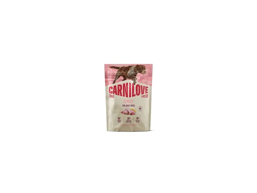 Carnilove Dog True Fresh Dry Turkey Adult AllBre 1,5kg Omezená Nabídka