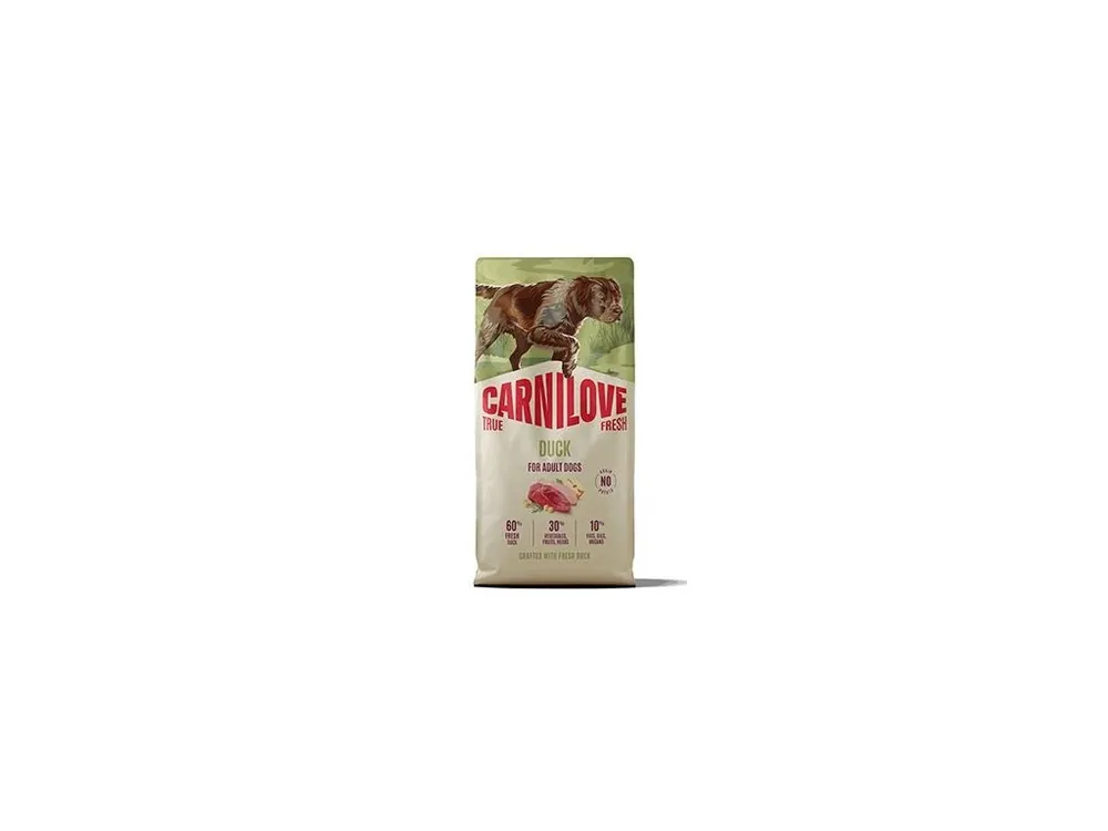 Carnilove Dog True Fresh Dry Duck Adult AB 12kg Přímo Od Výrobce