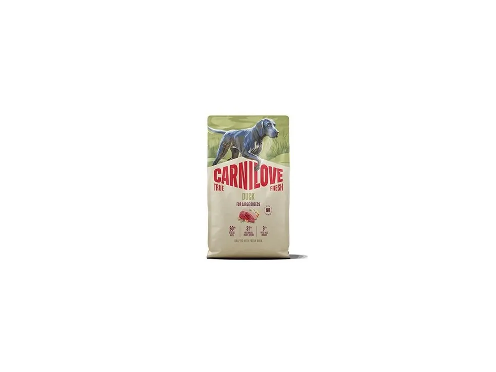 Carnilove Dog True Fresh Dry Duck Adult LB 4kg Finální Výprodej