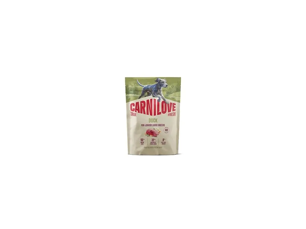 Zlevněný Carnilove Dog True Fresh Dry Duck Junior LB 1,5kg
