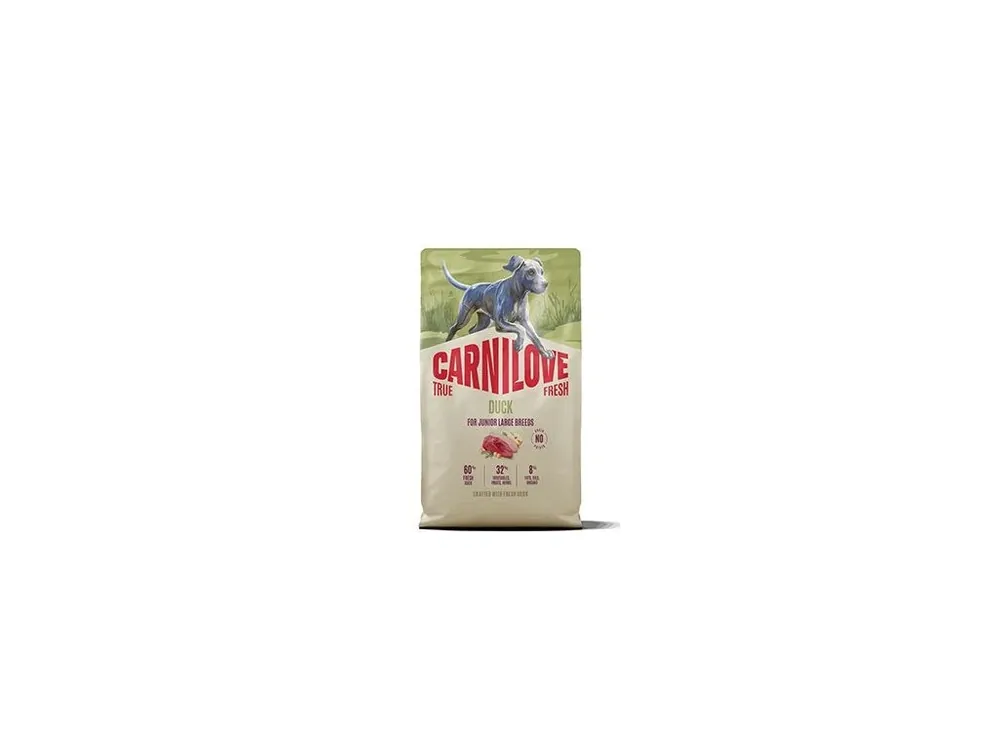Finální Výprodej Carnilove Dog True Fresh Dry Duck Junior LB 4kg