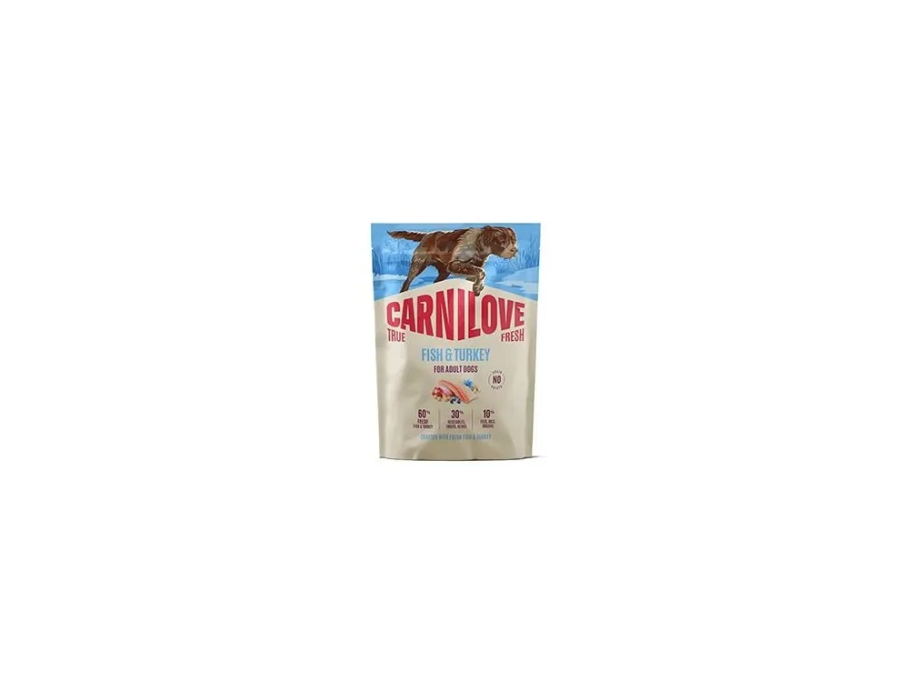 Víkendová Akce Carnilove Dog True Fresh Dry Fish&Turkey Adult AB1,5kg