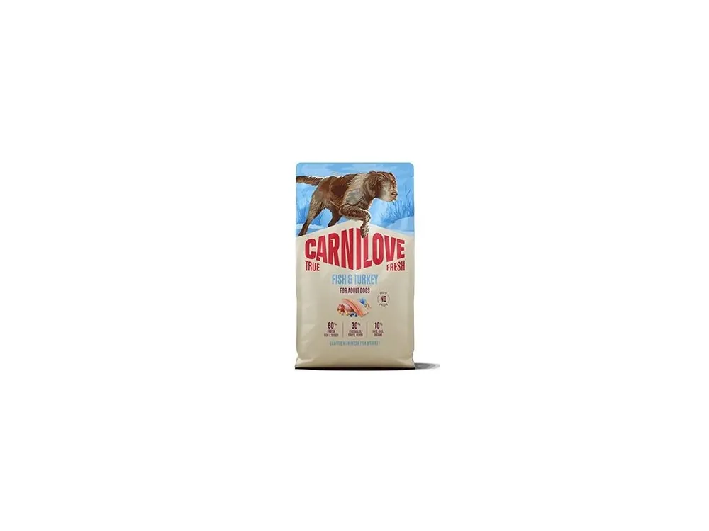 Jen Po Omezenou Doba Carnilove Dog True Fresh Dry Fish&Turkey Adult AB 4kg