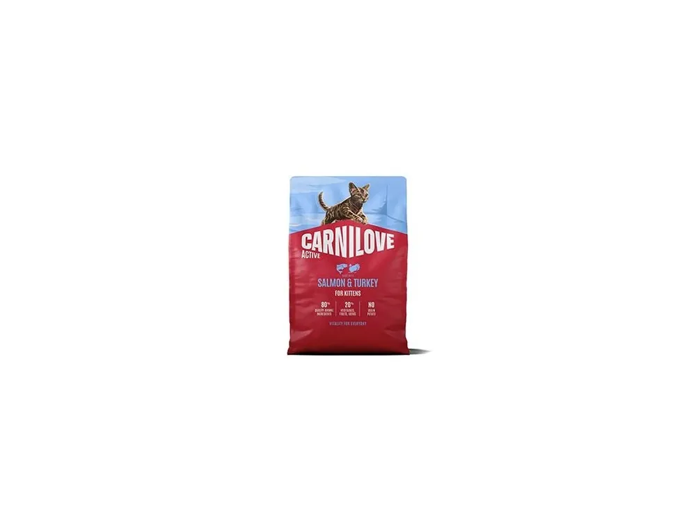 Carnilove Cat Active Dry Salmon&Turkey Kittens 2kg Akce