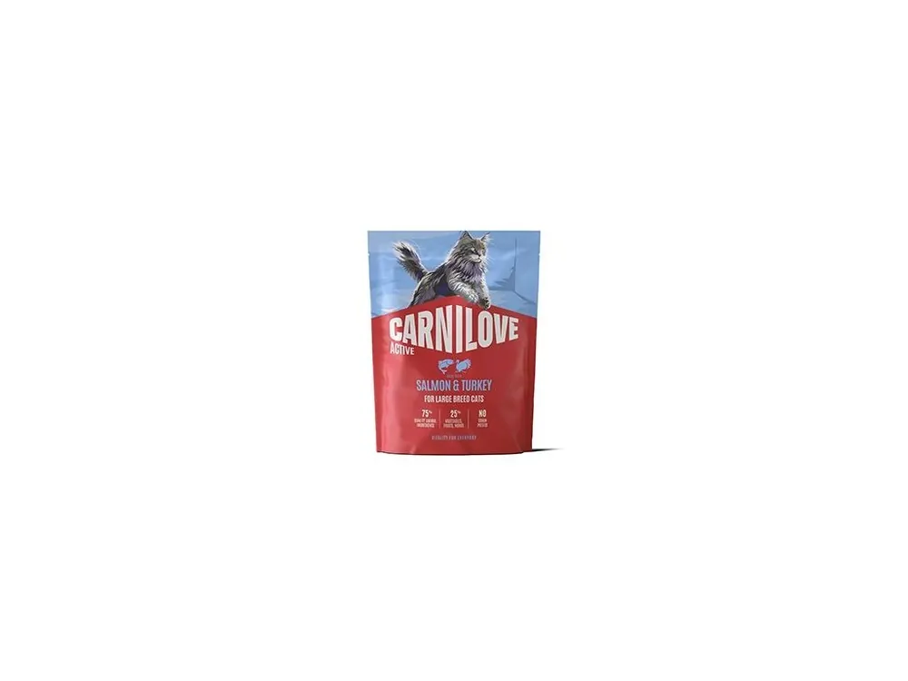 Must-Have Carnilove Cat Active Dry Salmon&Turkey Adult LB 400g