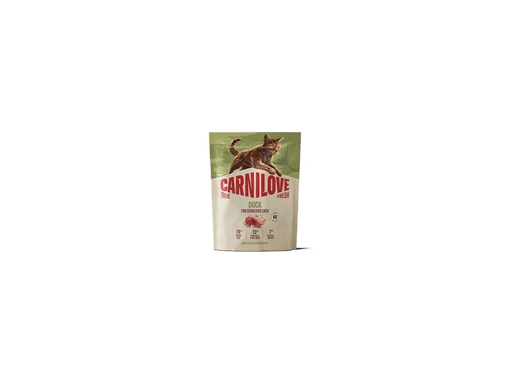 Objednat Nyní Carnilove Cat True Fresh Dry Duck Steril. Ad.AB 400g