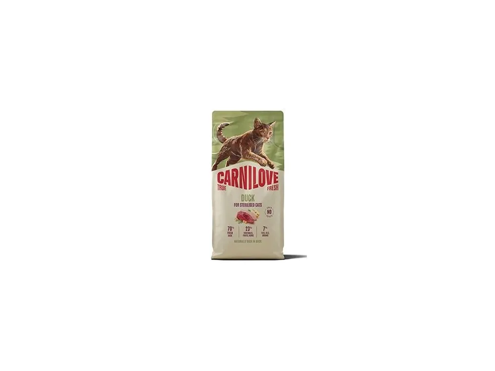 Carnilove Cat True Fresh Dry Duck Steril. Ad.AB 6kg Přímo Od Výrobce