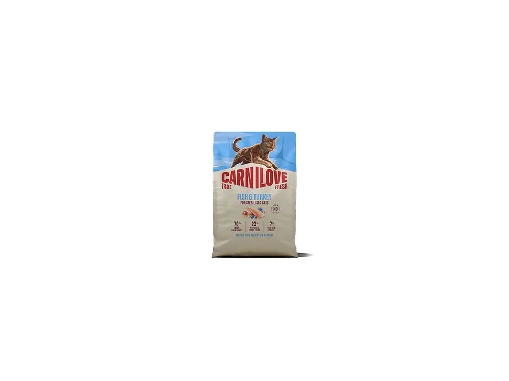 Carnilove Cat True Fresh Dry Fish&Turk.Ster.Ad.AB 2kg Akce