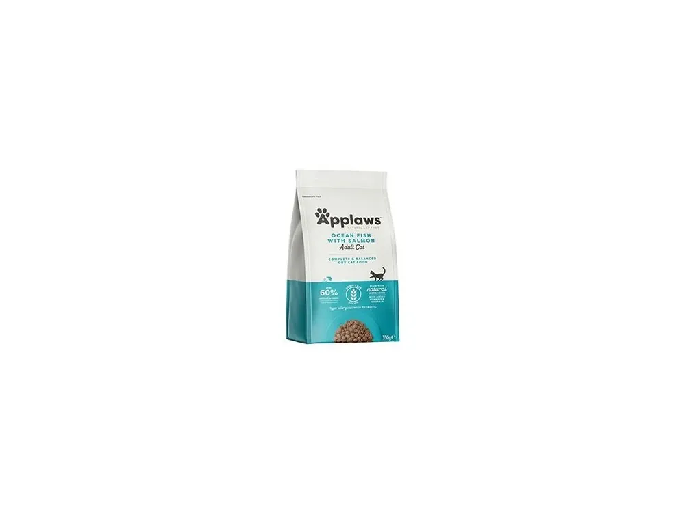 Must-Have Applaws Cat granule Adult mořské ryby s lososem 350g