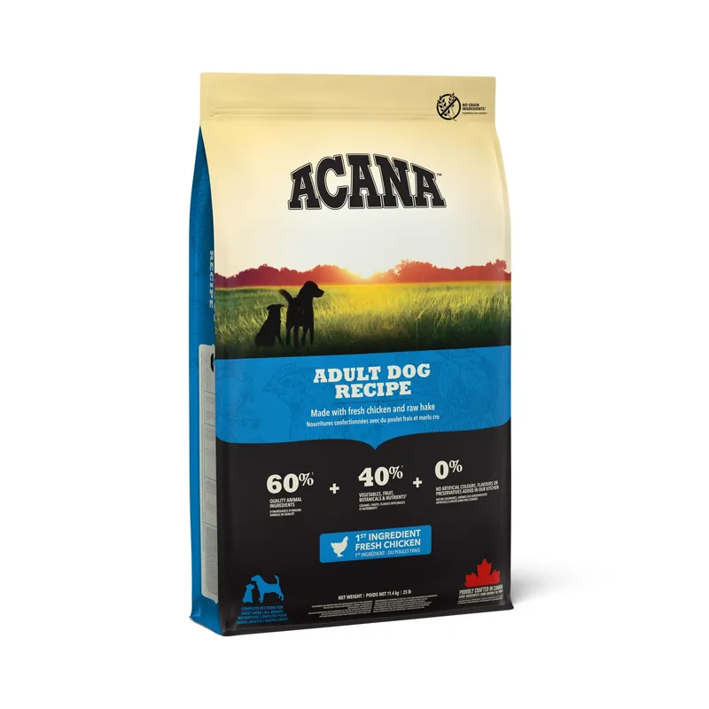 ACANA ADULT DOG RECIPE 11,4 kg Poslední Šance