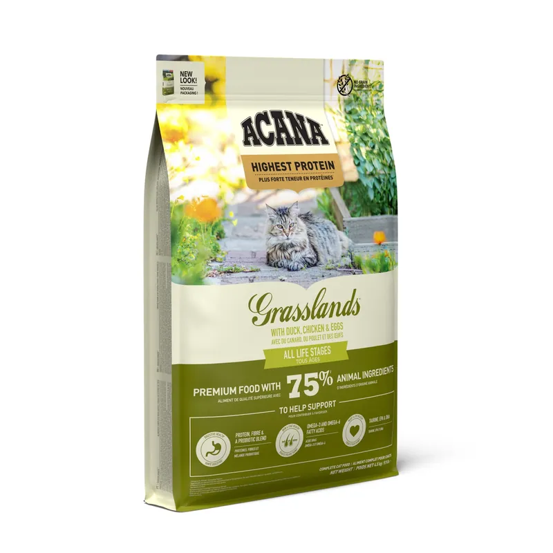 ACANA GRASSLANDS CAT 4,5 kg GRAIN-FREE Originální