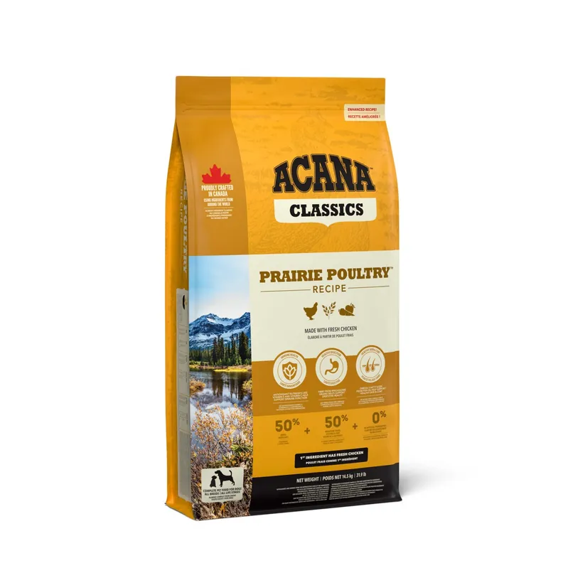 ACANA PRAIRIE POULTRY 14,5 kg CLASSICS Hit Sezóny