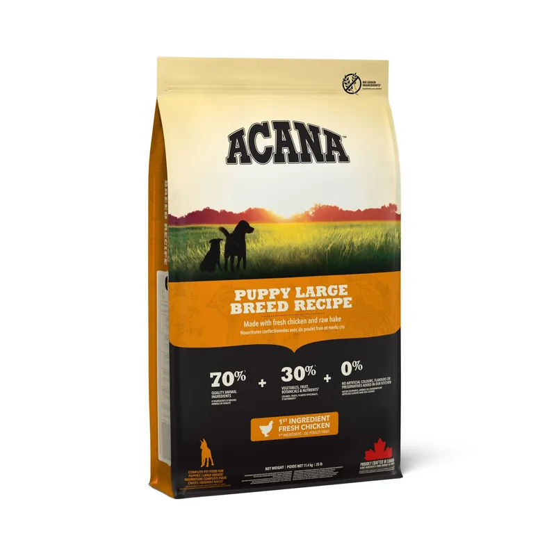 Vysoce Kvalitní ACANA PUPPY LARGE BREED RECIPE 11,4 kg