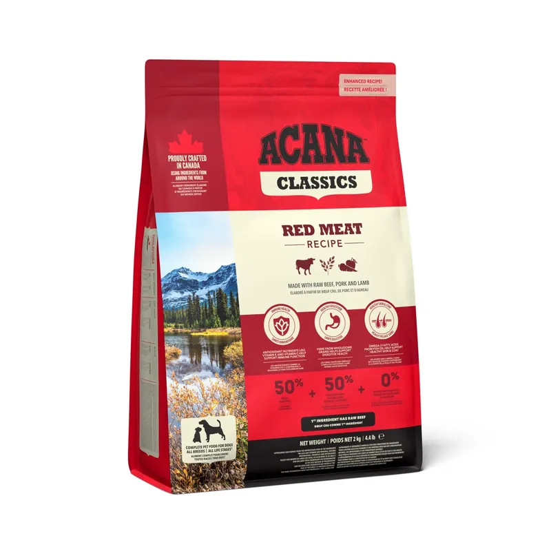 ACANA RED MEAT 2 kg CLASSICS Levný
