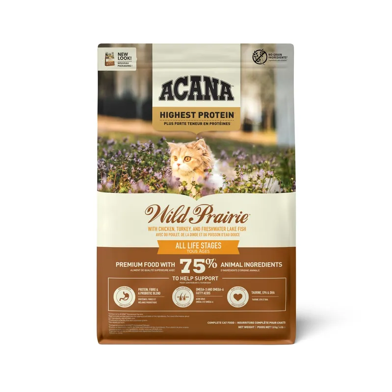ACANA WILD PRAIRIE CAT 1,8 kg GRAIN-FREE Aktuální