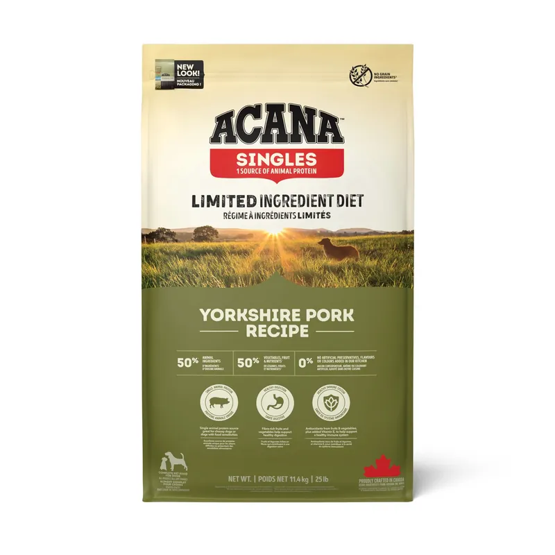 ACANA YORKSHIRE PORK 11,4 kg SINGLES Koupit Online
