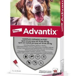 ADVANTIX SPOT-ON 2,5ML L/10-25KG Oblíbený
