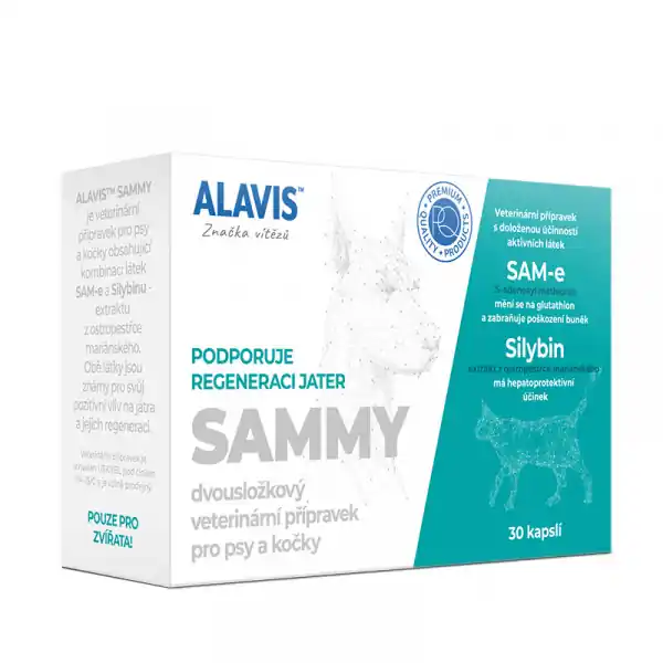 Horká Nabídka ALAVIS SAMMY PRO PSY A KOČKY 30tbl.