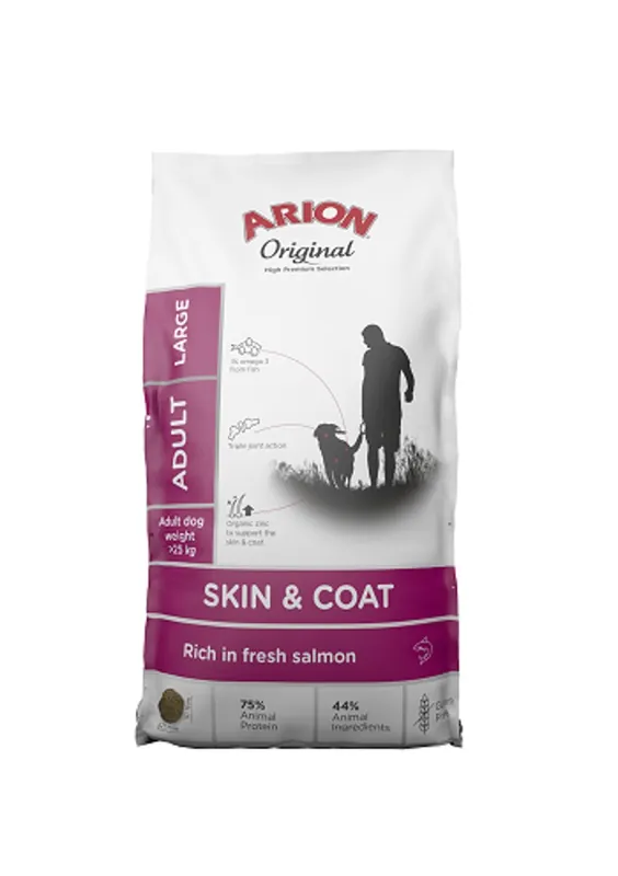 Akční Cena ARION ORIGINAL SKIN & COAT LARGE 12KG