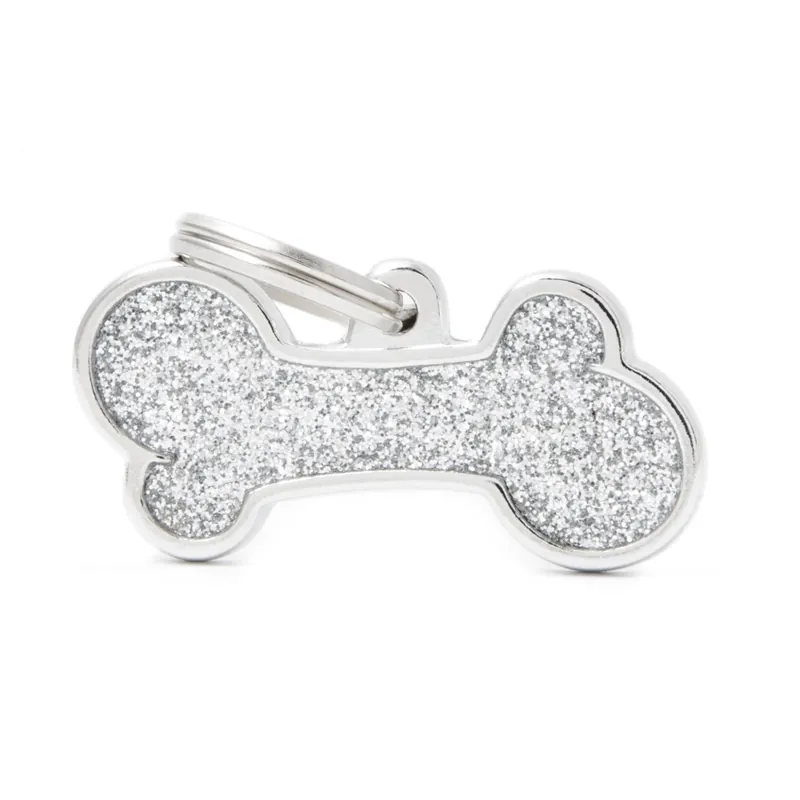 BIG BONE GLITTER GREY Vysoce Kvalitní