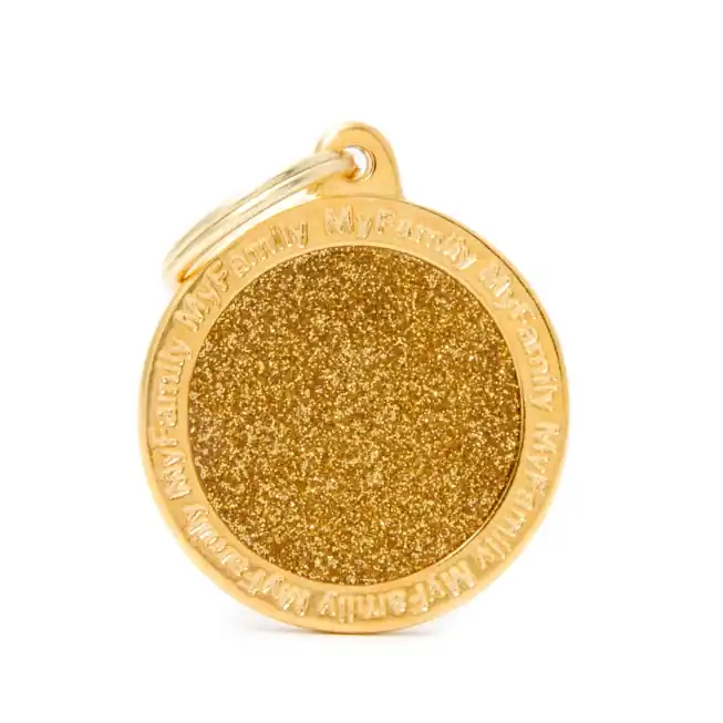 Ihned K Objednání BIG CIRCLE GLITTER GOLD