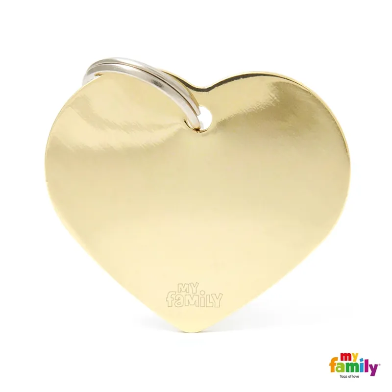 Tovární Cena BIG HEART GOLDEN BRASS