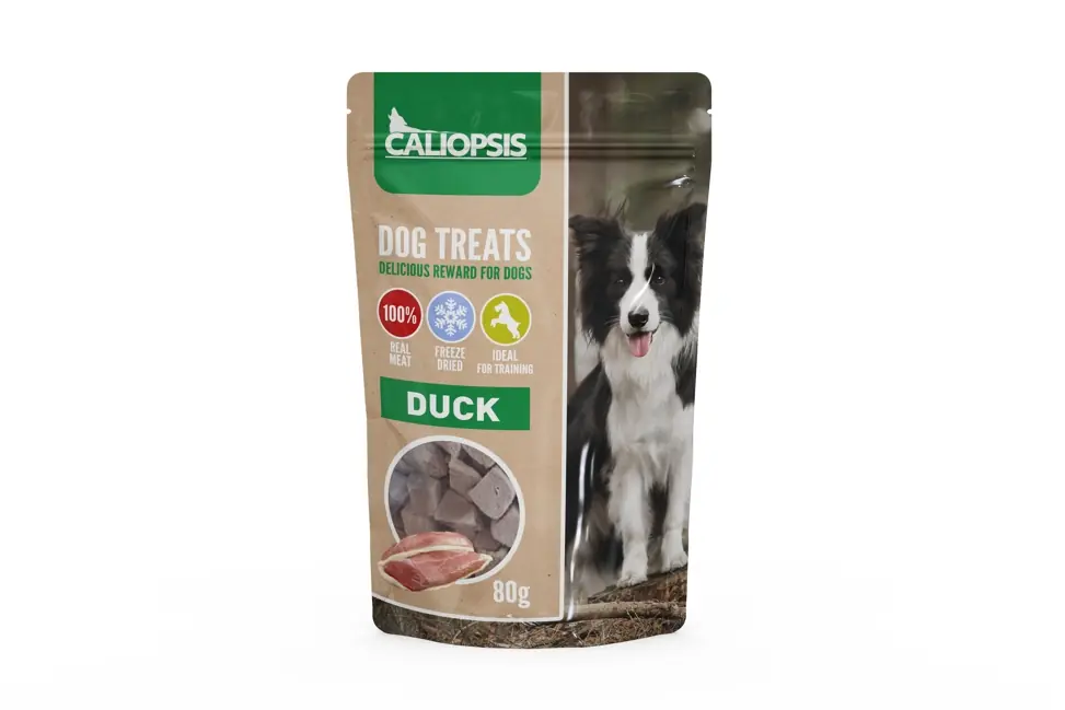 CALIOPSIS FREEZE DRIED DUCK 80 g Ihned K Objednání