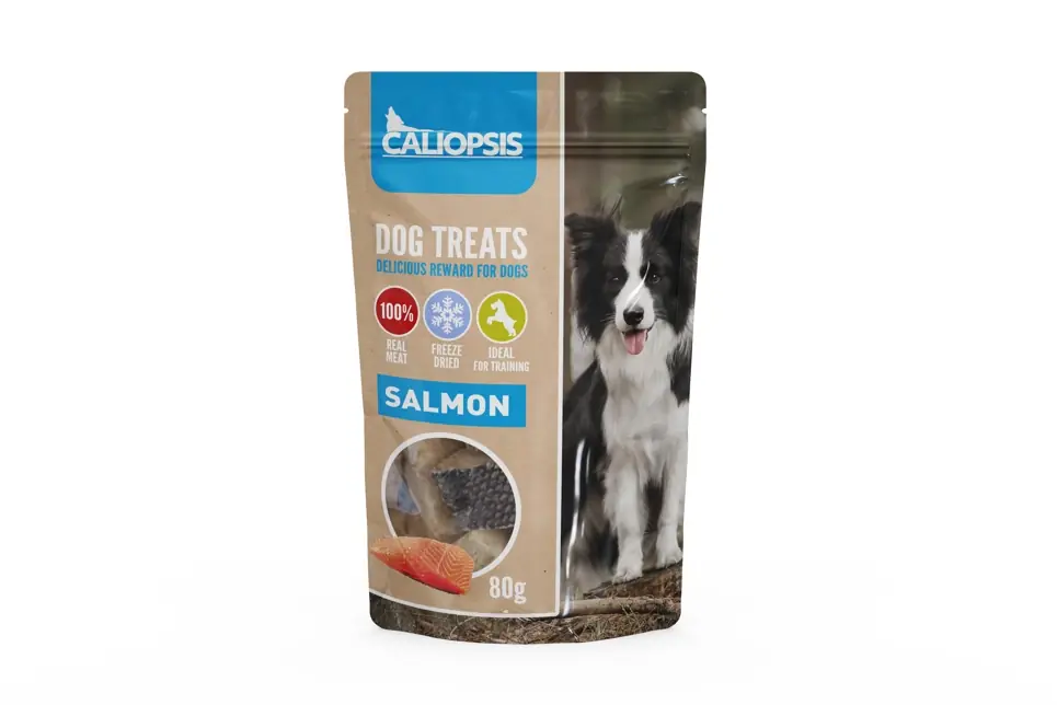 Speciální Cena CALIOPSIS FREEZE DRIED SALMON 80 g
