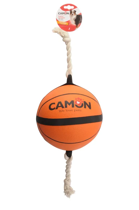 Levný CAMON MÍČEK + LANO 22 cm KOŠÍKOVÁ