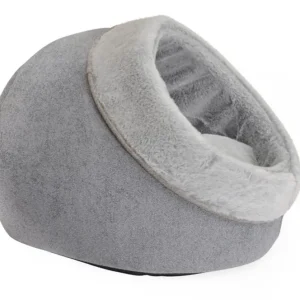CAMON PELECH IGLU CAT PLYŠ 40x40 cm ŠEDÁ Oblíbený