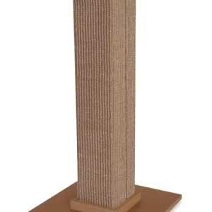 CAMON ŠKRABADLO DŘEVO + SISAL 40 x 40 x 80 cm Horká Nabídka