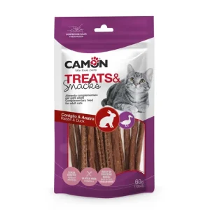 CAMON SNACK CAT TYČINKA 9 cm 60 g KACHNA + KRÁLÍK Objednat Nyní