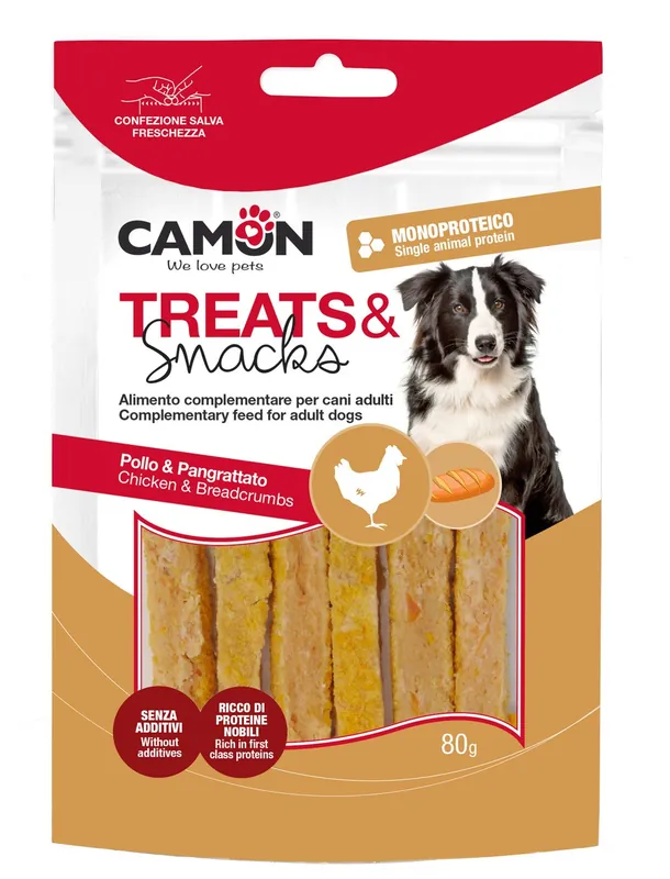 CAMON SNACK KUŘECÍ TYČKY 11 cm 80 g Bezpečná Platba