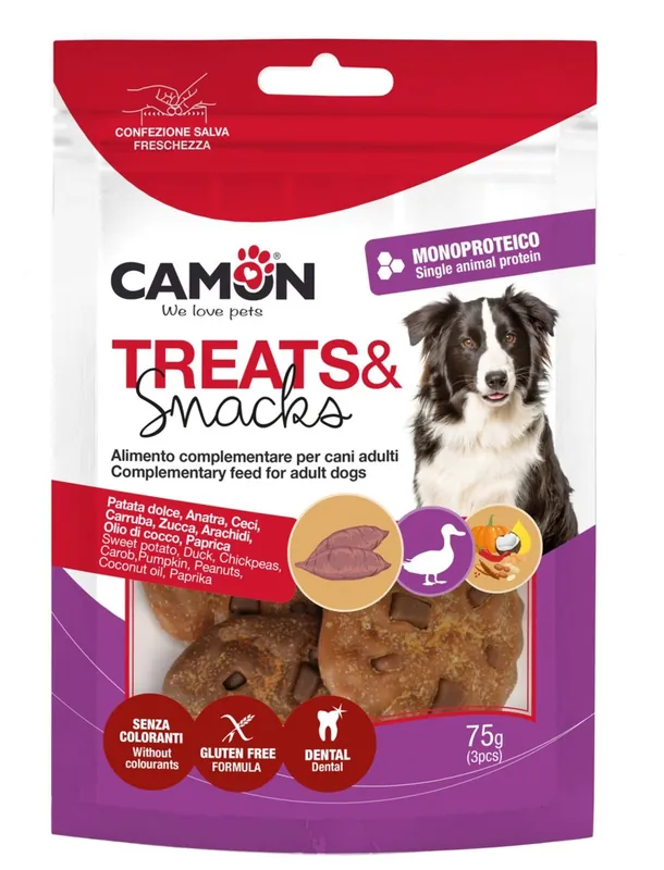 CAMON SNACKS SUŠENKY 7x1 cm MIX 75 g Nejlepší Cena