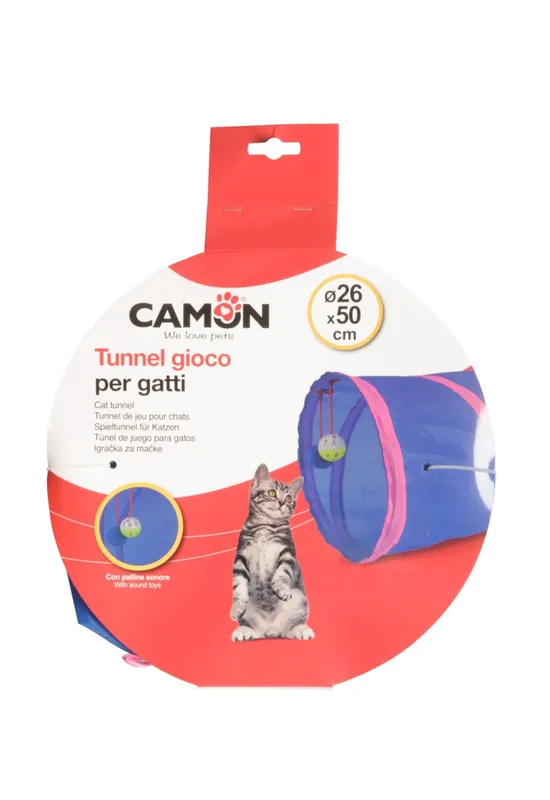 Přímo Od Výrobce CAMON TUNEL CAT + 2x ZVUK. HRAČKA 26x50 cm