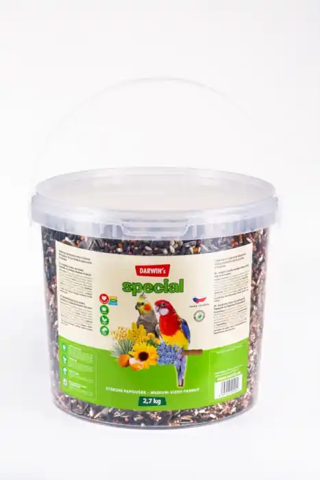 Bezpečná Platba DARWINS STŘEDNÍ PAPOUŠEK SPECIAL 2,7 Kg