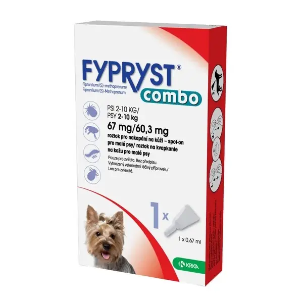 FYPRYST COMBO DOG S 0,67 ml (1 pipeta) Sezónní Sleva