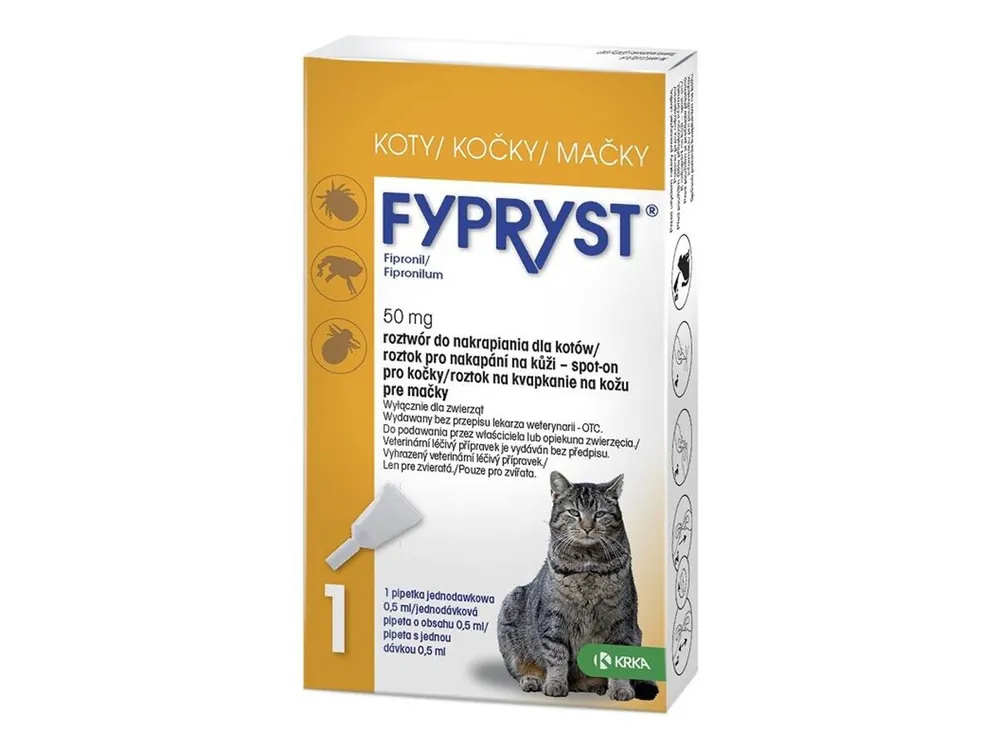 FYPRYST SPOT- ON CAT SOL 1X0,5ML Nejprodávanější