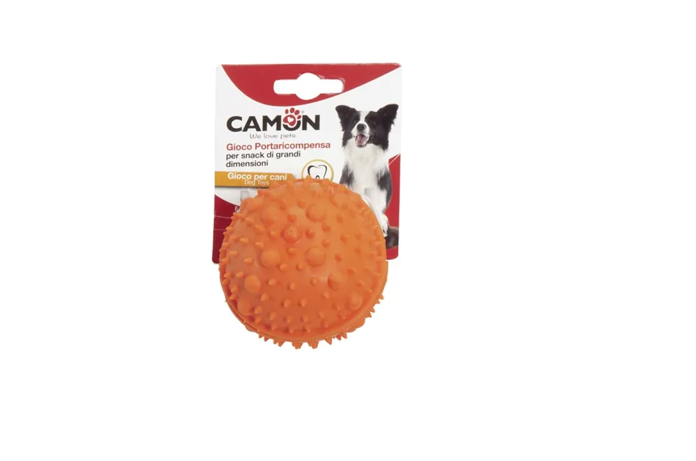 GUMOVÝ MÍČEK NA PAMLSKY 8 cm Zlevněný