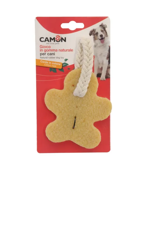 Expresní Doručení HRAČKA PANÁČEK KAUČUK + LANO 12 cm CAMON