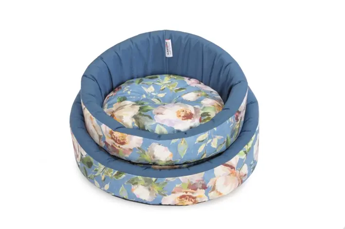 Top Prodej KULATÝ PELECH RŮŽE, 50 cm, MODRÁ