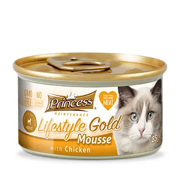 LIFESTYLE GOLD MOUSSE - CHICKEN 85G Akce