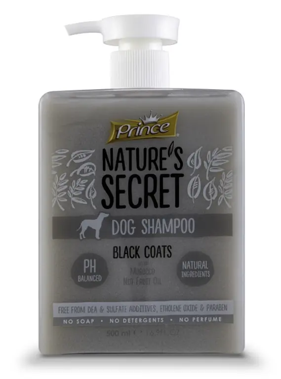 Sezónní Sleva NATURE´S SECRET DOG SHAMPOO BLACK COATS 500 ml