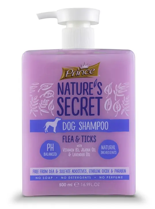 NATURE´S SECRET DOG SHAMPOO FLEA & TICK 500 ml Omezená Nabídka