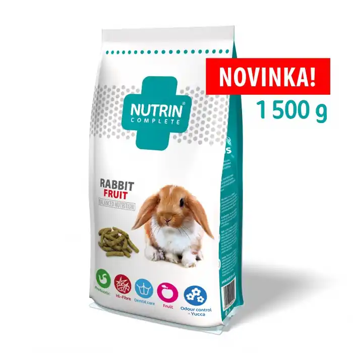 Finální Výprodej NUTRIN COMPLETE KRALIK FRUIT 1500 g