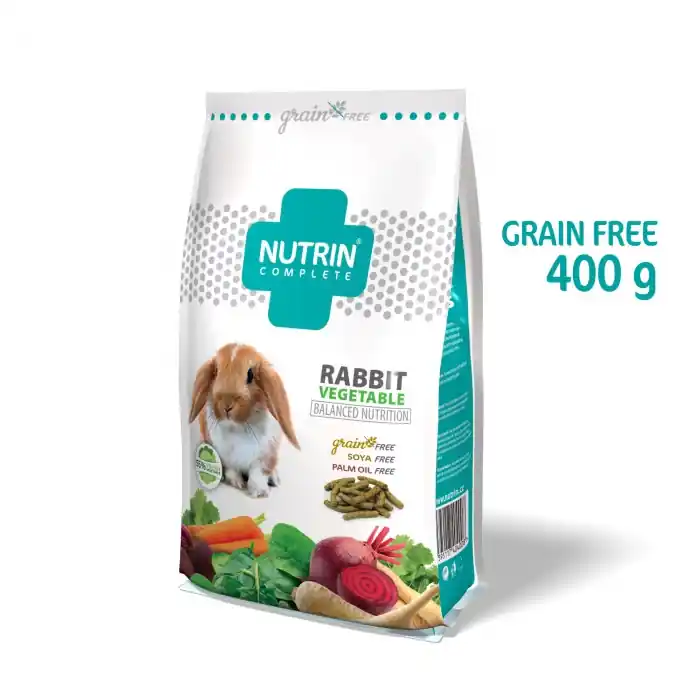 Nízká Cena NUTRIN COMPLETE KRÁLÍK GRAIN-FREE VEGETABLE 400 g