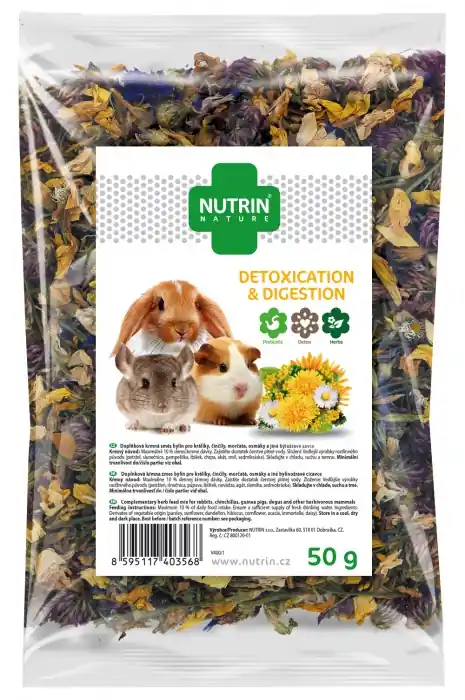 NUTRIN NATURE DETOXICATION DIGESTION 50 g Vysoce Kvalitní