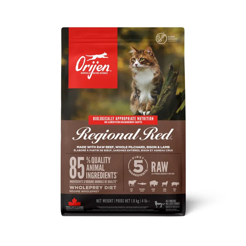 ORIJEN REGIONAL RED CAT 1,8 kg Nejlepší Volba