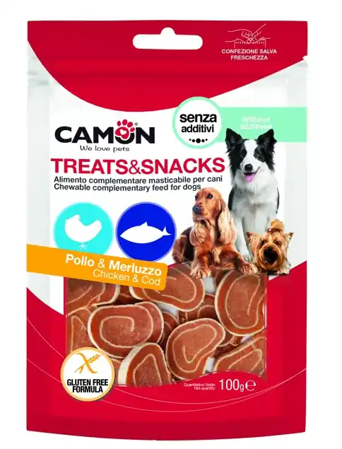 PAMLSKY KUŘE & TRESKA 100 g Vysoce Kvalitní
